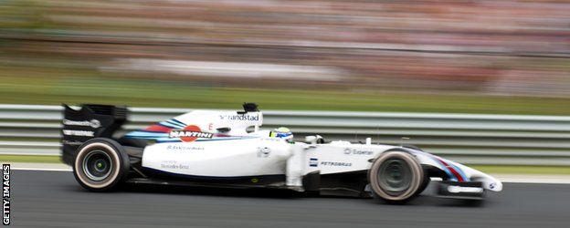 Williams F1 Car at the Hungarian Grand Prix