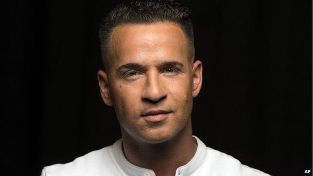 Mike 'The Situation' Sorrentino got into a quarrel during filming of 'Jersey  Shore,' ripped off his microphone, and stormed off Stock Photo - Alamy