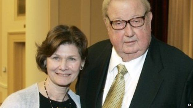 Anne and Robert Drew in Washington DC in 2007