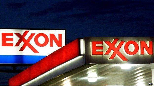Exxon signs