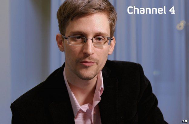 Edward Snowden on the UK's Channel Four News, 24 December 2013