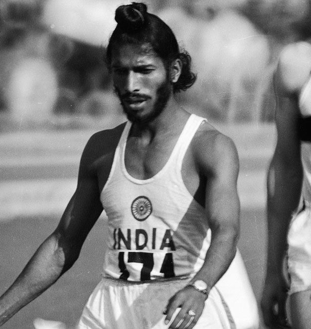Milkha Singh at the 1960 Rome Olympics