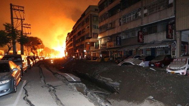 Kaohsiung gas blast