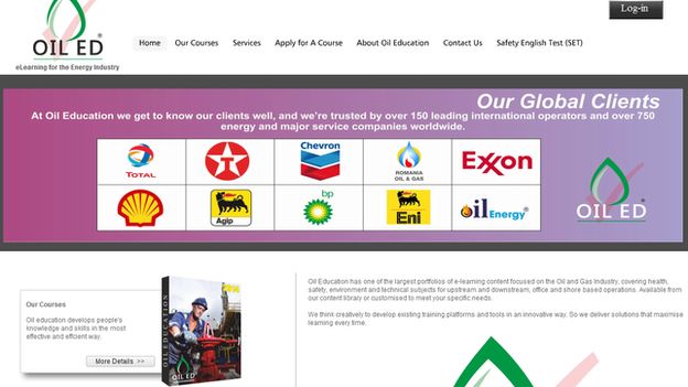 bogus oil industry website