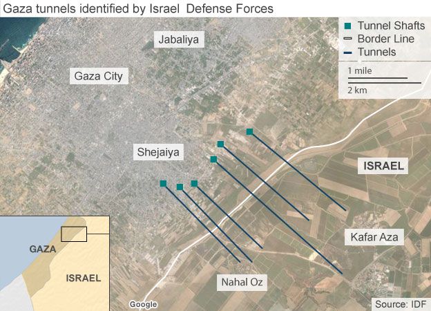 Gaza: Mapping the human cost - BBC News