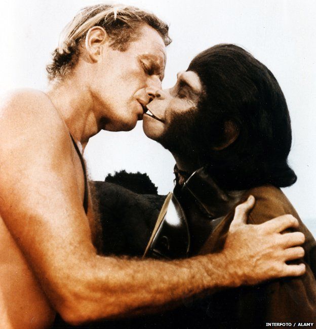 Чарлтон Хестон в «Планете обезьян»