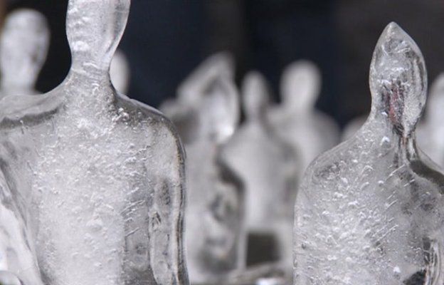 Ice statues