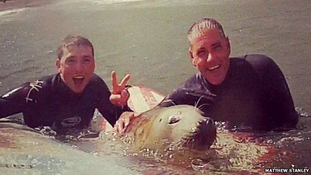 Matt Stanley and Andrew Flounders