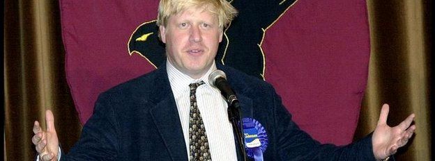 Boris Johnson in 2001