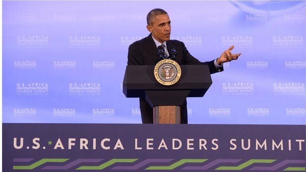 Media are suspicious of the US president's plans for cooperation with Africa
