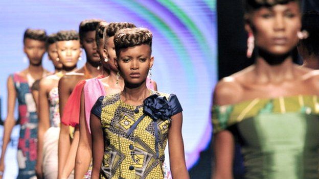 In Pictures: African fashion comes to London - BBC News