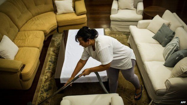 Brazilian domestic worker, Cassia Mendes