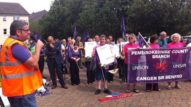 Protest Sir Benfro