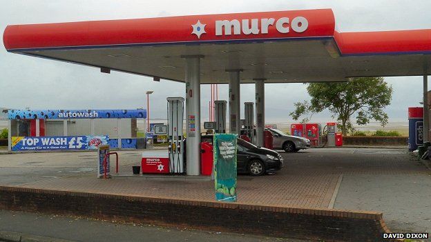 Murco petrol station in Swansea