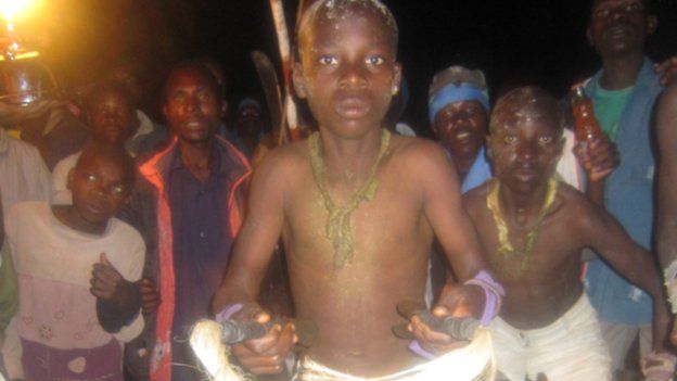 Bukusu circumcision ceremony in Kenya - August 2014