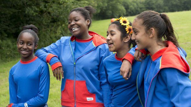 Girl Guides Get 'fresh' New Uniform   BBC News