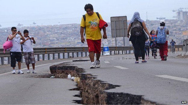 Chile quake 2 April