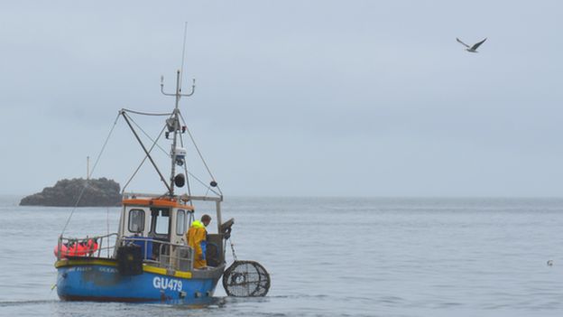 Guernsey fishing boat