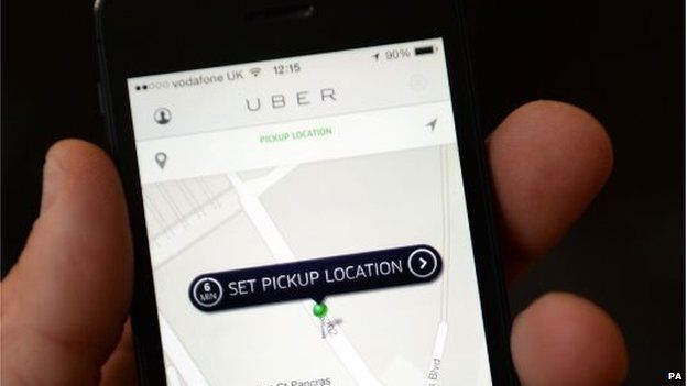 Uber app