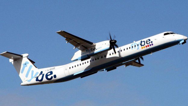 Flybe Dash 8 aircraft