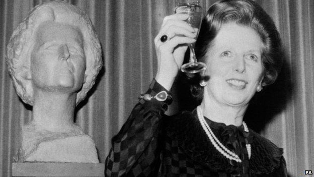 Margaret Thatcher in 1983