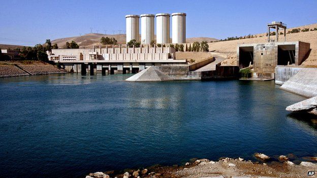 This Oct. 31, 2007 file photo, shows a general view of the dam in Mosul, 360 kilometres (225 miles) northwest of Baghdad, Iraq