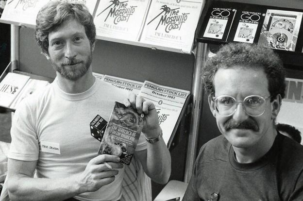 Steve Jackson (left) and Ian Livingstone