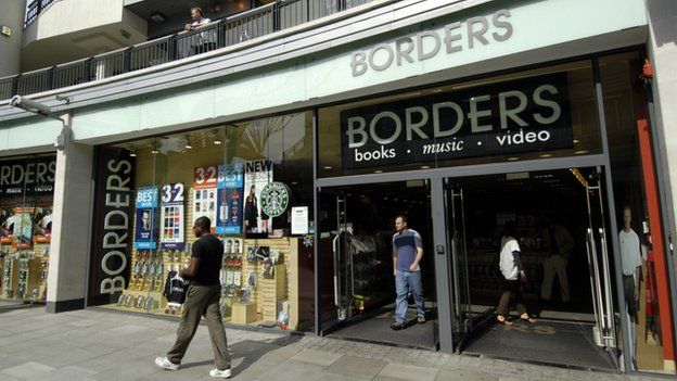 Borders shopfront
