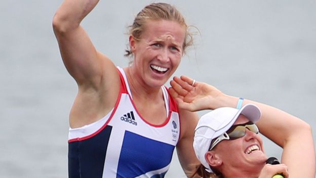 Steve Backshall gets Helen Glover's Rio Olympic gold medal repaired ...