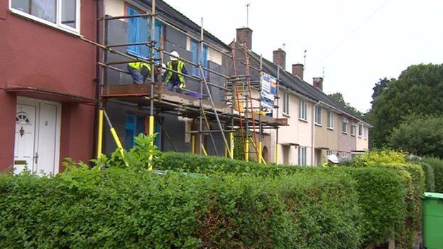 A home in Clifton is insulated