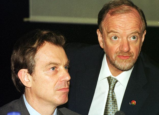 Tony Blair and Robin Cook