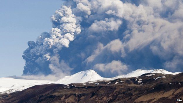 Eyjafjallajokull eruption (18 April 2010)