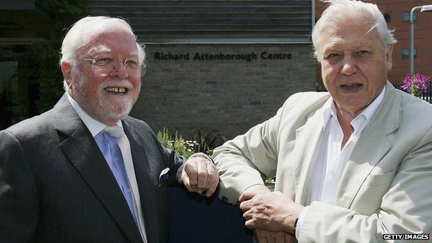 Lord Attenborough and brother David