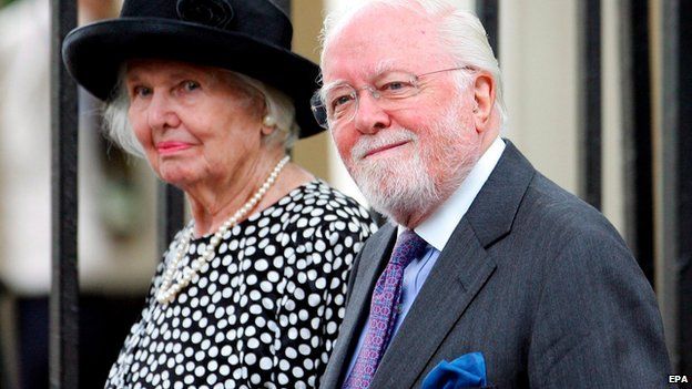 Attenborough and wife