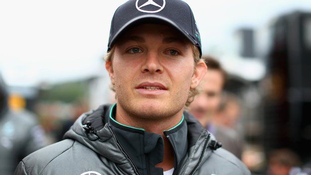 Nico Rosberg in Belgium
