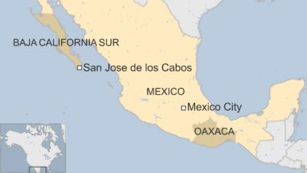 Hurricane Marie affects 10,000 families in Mexico - BBC News