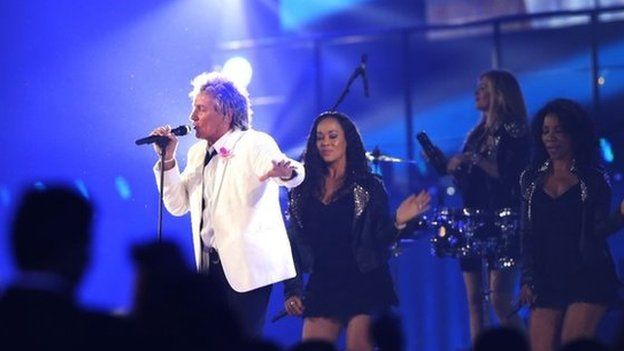 Rod Stewart at Commonwealth Games