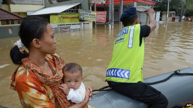 Indonesia floods 2014