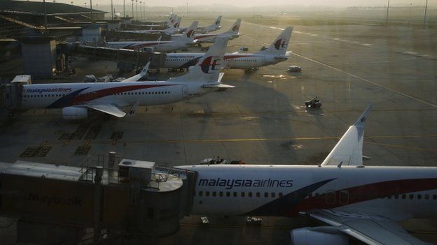 Malaysia Airlines planes, Kuala Lumpur