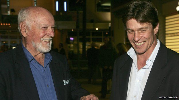 Bill Kerr with Mark Lee in 2005
