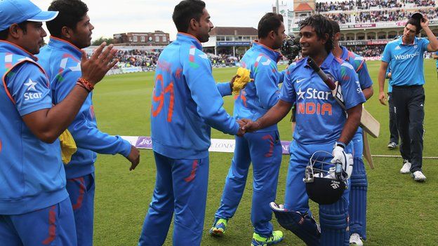 India win third ODI at Trent Bridge
