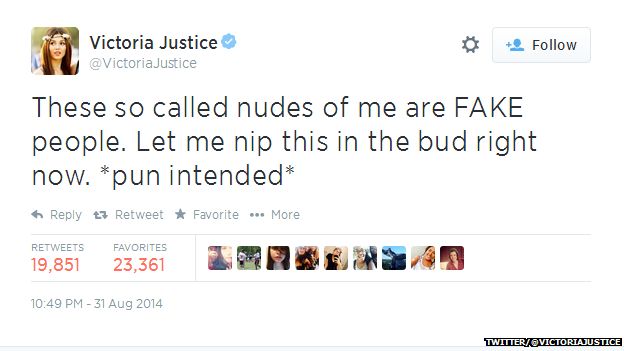 Victoria justice leaked nude
