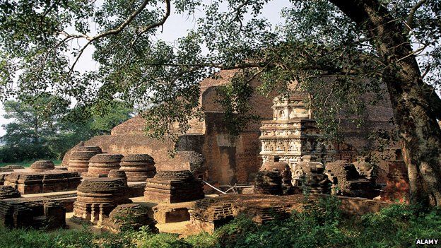 Nalanda University ruins