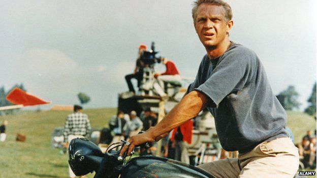 Steve McQueen in the Great Escape