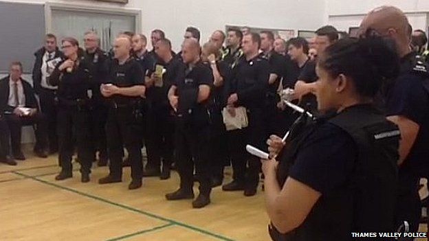 Thames Valley police officers