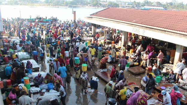 Dar es Salaam fish market, Tanzania