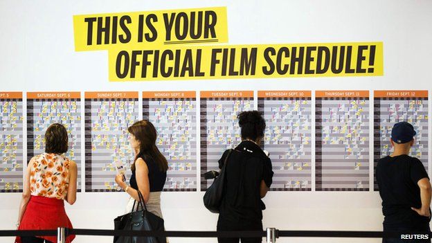 Toronto Film Festival schedule