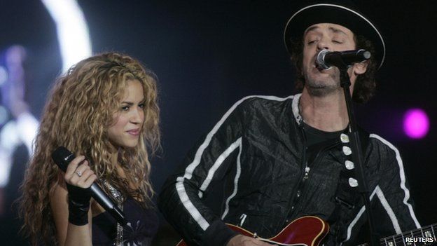 Shakira and Cerati, 2008, Buenos Aires