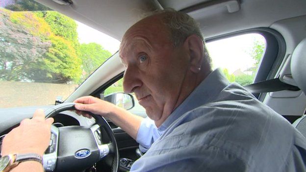 Taxi driver John O'Hagan