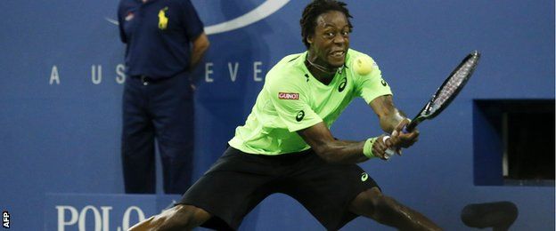 Gael Monfils at the US Open